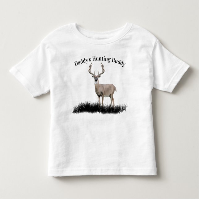 Buddy Hunting Kleinkind T-shirt (Vorderseite)
