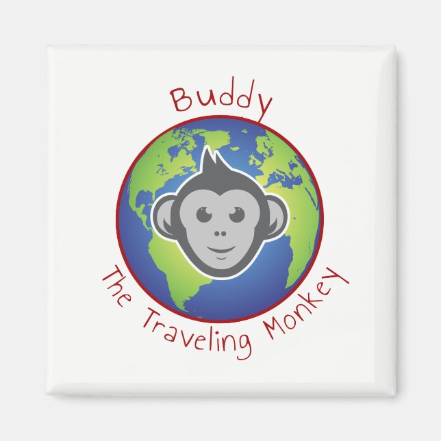 Buddy Logo Magnet, Platz Magnet (Vorne)