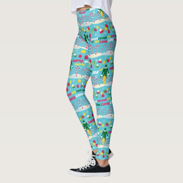 Buddy the Elf Candy Pattern Leggings (Links)