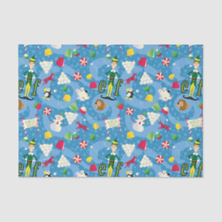 Buddy the Elf Cartoon Pattern Seidenpapier