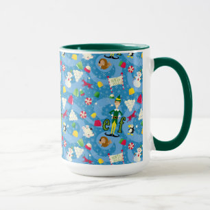 Buddy the Elf Cartoon Pattern Tasse