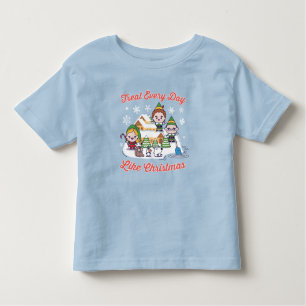 Buddy the Elf Chibi Graphic Kleinkind T-shirt