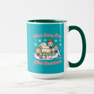 Buddy the Elf Chibi Graphic Tasse