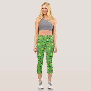 Buddy the Elf   Elf-Kulturmuster Capri Leggings