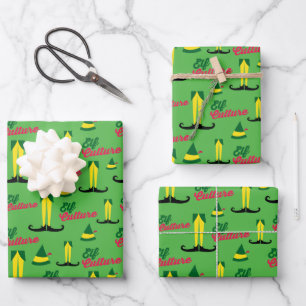 Buddy the Elf   Elf-Kulturmuster Geschenkpapier Set