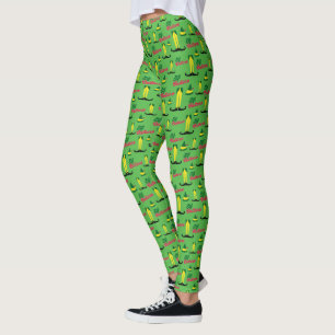 Buddy the Elf   Elf-Kulturmuster Leggings