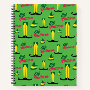 Buddy the Elf   Elf-Kulturmuster Notizbuch