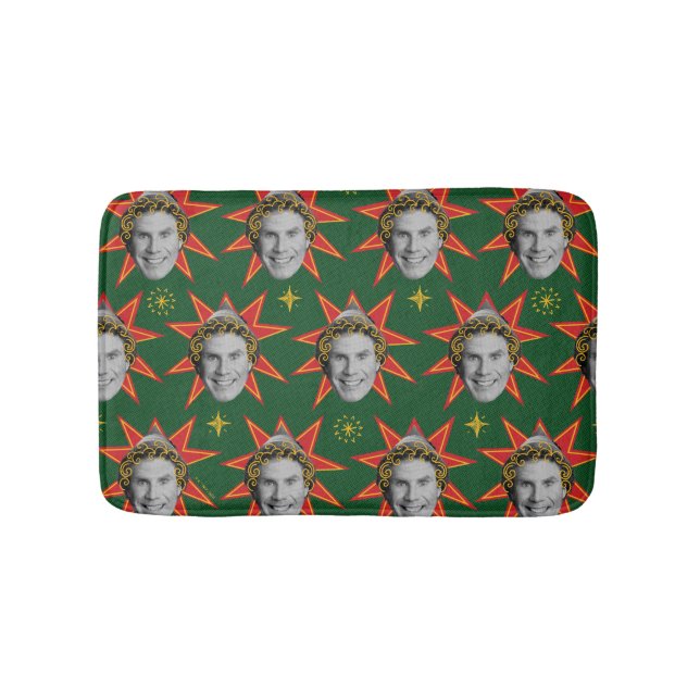 Buddy the Elf Emotions Pattern Badematte (Vorderseite)
