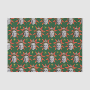 Buddy the Elf Emotions Pattern Seidenpapier