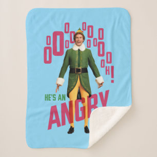 Buddy the Elf Er ist ein wütender Elf Sherpadecke