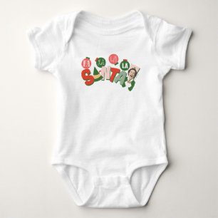 Buddy the Elf Fa La La La Santa Baby Strampler