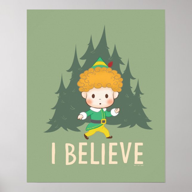 Buddy the Elf Ich glaube Poster (Vorne)