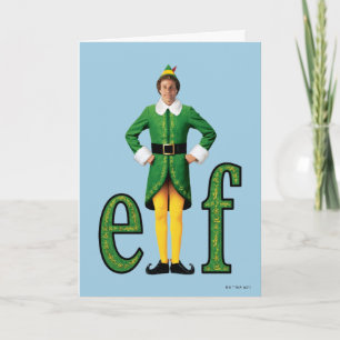 Buddy the Elf Movie Logo Karte