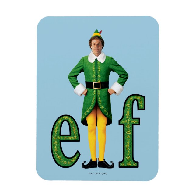 Buddy the Elf Movie Logo Magnet (Vertikal)