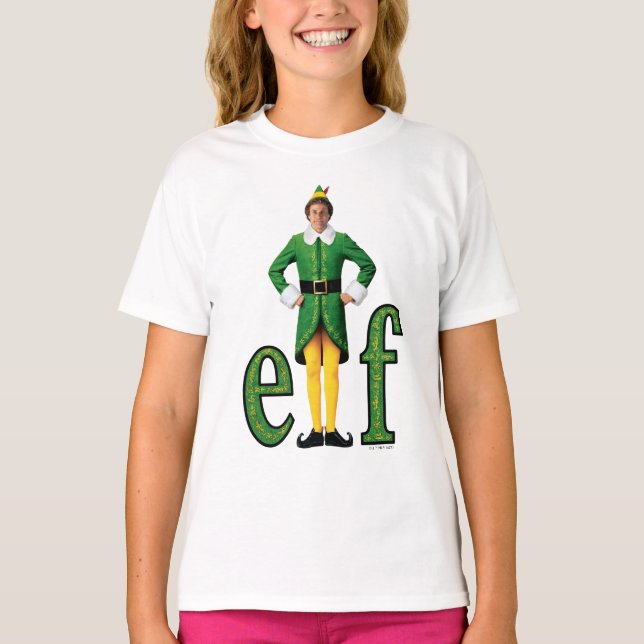 Buddy the Elf Movie Logo T-Shirt (Vorderseite)