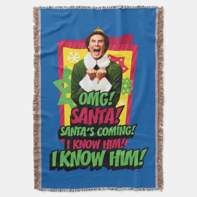 Buddy the Elf | OMG! Santa! Decke (Vorderseite Vertikal)