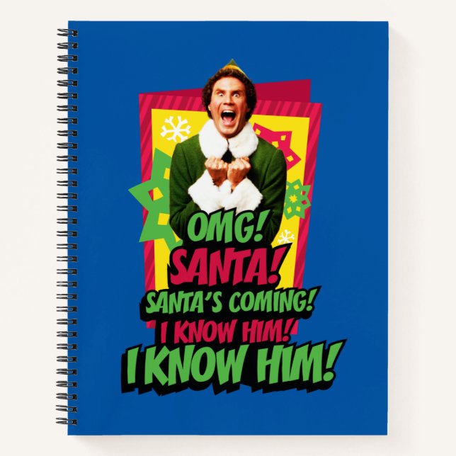 Buddy the Elf | OMG! Santa! Notizbuch (Vorderseite)