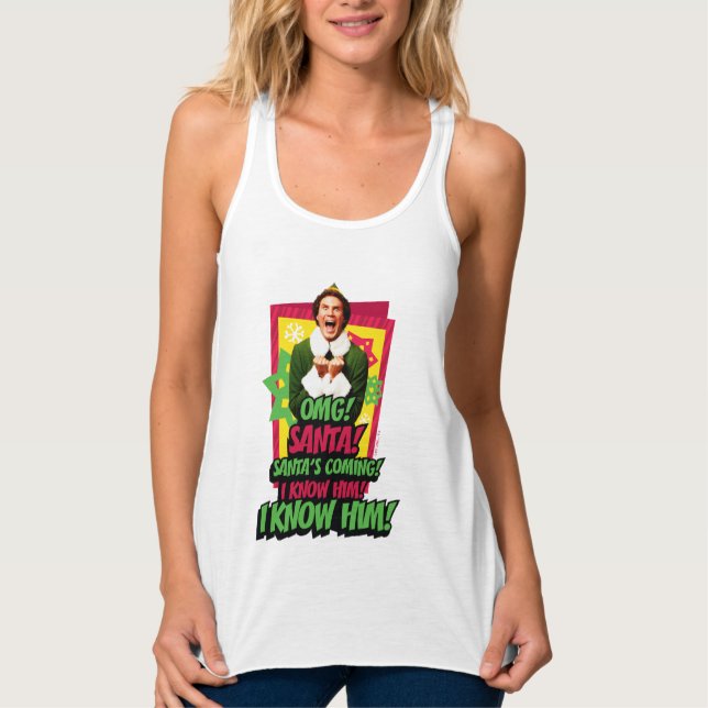 Buddy the Elf | OMG! Santa! Tank Top (Vorderseite)
