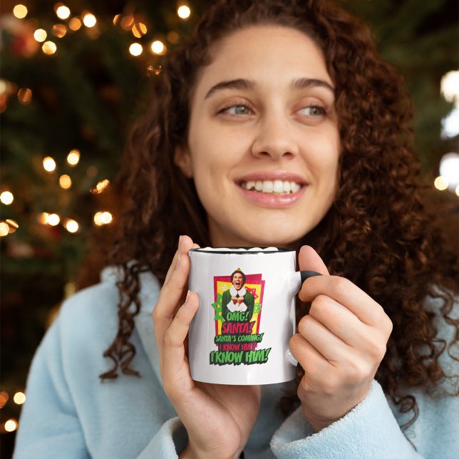 Buddy the Elf | OMG! Santa! Tasse (Person holding mug)