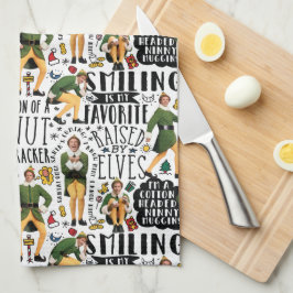 Buddy The Elf Quote Pattern Geschirrtuch