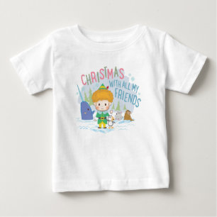 Buddy the Elf Weihnachten mit all meinen Freunden Baby T-shirt