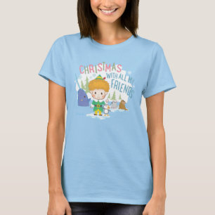 Buddy the Elf Weihnachten mit all meinen Freunden T-Shirt
