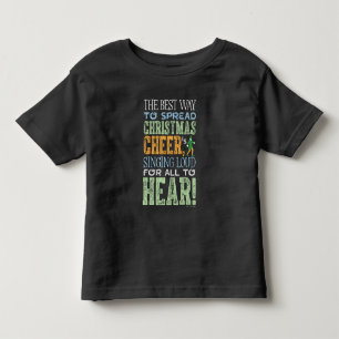 Buddy the Elf Weihnachts-Chef-Angebot Kleinkind T-shirt