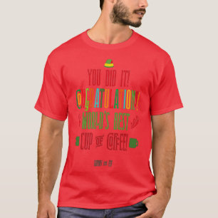 Buddy the Elf Worlds Best Cup of Coffee T-Shirt