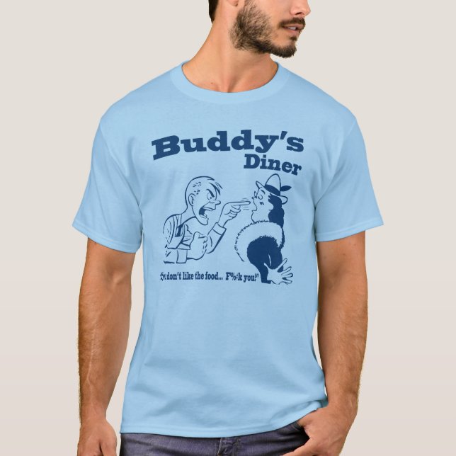 Buddys Diner T-Shirt (Vorderseite)