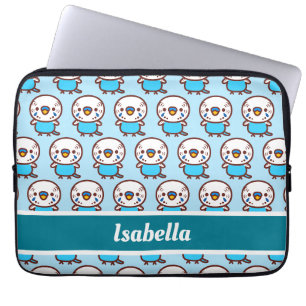 Budgerigar / Normal-Himmelblau Laptopschutzhülle