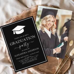 Budget 2023 Abschluss Foto Picture Schwarz-weiß Flyer