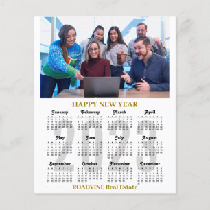 Budget 2023 Kalender Business Gold Black Card