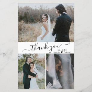 Budget 3 Foto Skript Hochzeit Vielen Dank Papier