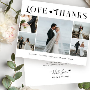 Budget 5 Foto Liebe und Dank Hochzeit Danke