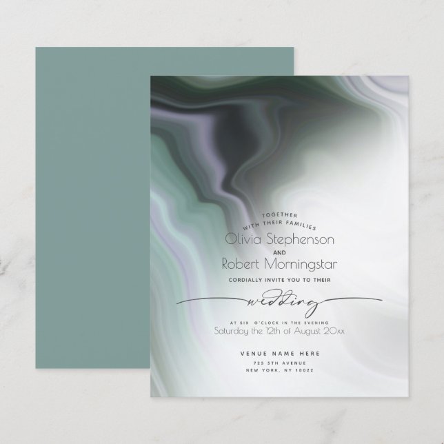 Budget aber schön Dusty Jade Agate (Vorne/Hinten)