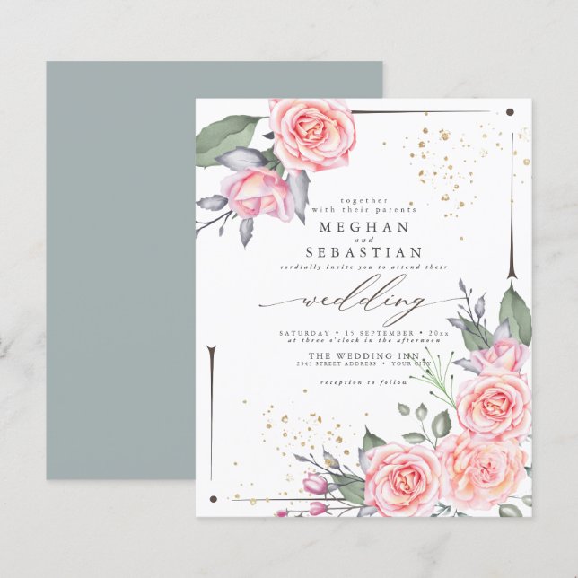 Budget aber schöne rustikale Rosen (Vorne/Hinten)