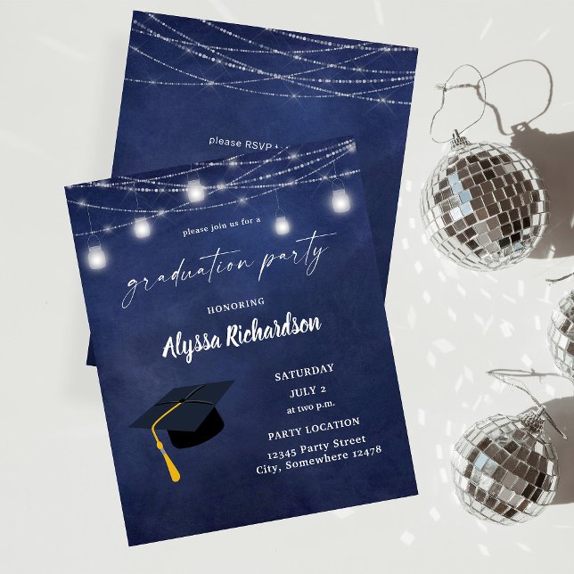 Budget Abschluss Chalkboard Party Blue (Von Creator hochgeladen)