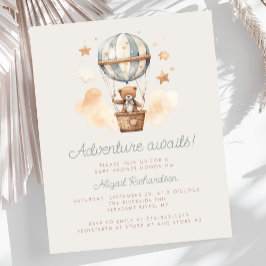 Budget Adventure erwartet Teddy Bear Boy Baby Show