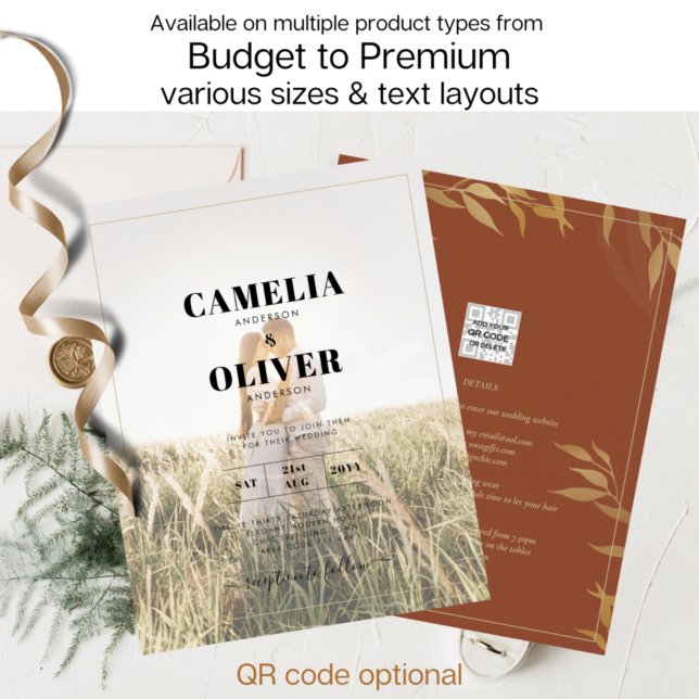 Budget All-in-1 Rustic Terracotta GOLD Wedding (Von Creator hochgeladen)