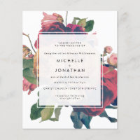 Budget Antike Rose Vintag Boho Wedding