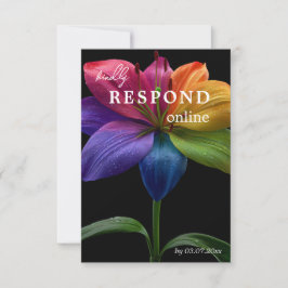🌈 Budget Antworten online RSVP Karte