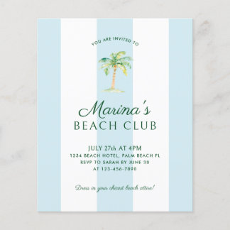 BUDGET Aqua Blue Cabana Strip Beach Club Geburtsta