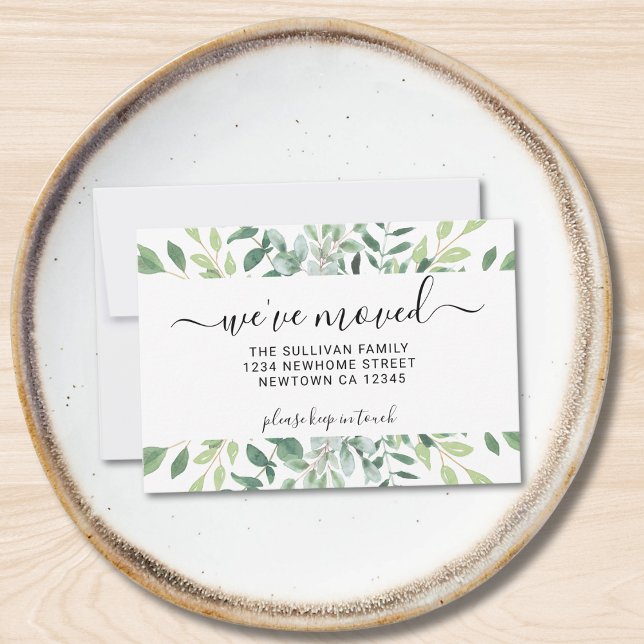 Budget Aquarellfoliage Wir haben die Ankündigung v (Von Creator hochgeladen)