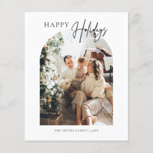 Budget Arch Frohe Weihnachtsgrüße Karte