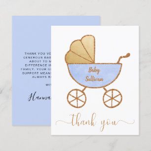 Budget Baby Boy Dusche Carriage Vielen Dank