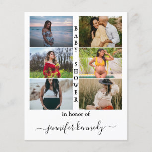 Budget Baby Dusche 6 Fotocollage Typografie Niedli