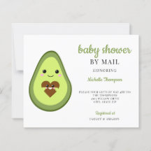 Budget Baby Dusche by Mail Kawaii Avocado Schwange