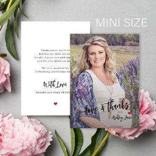 Budget Baby Dusche Foto Moderne Drehbuch Vielen Da Mitteilungskarte