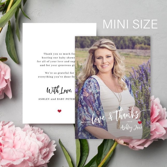 Budget Baby Dusche Foto Moderne Drehbuch Vielen Da Mitteilungskarte (Von Creator hochgeladen)