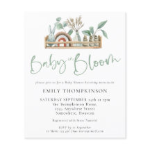 Budget Baby in Bloom Boho Shelf Kinderdusche einla